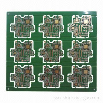 HDI 3 + 4 + 3 PCB, 1.1 ±10mm Finish Thickness